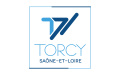 Logo 2015 Ville de Torcy 71 (Saône-et-Loire Bourgogne)
